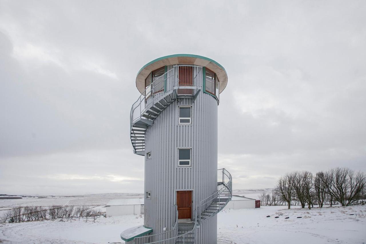 Klettar Tower Iceland Fludir Buitenkant foto